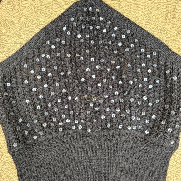 Y2K Catherine Malandrino Black Halter Top - Picture 3 of 7